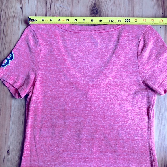 Boston Red Sox Baseball T Shirt Pink XS Women’s - Picture 10 of 15